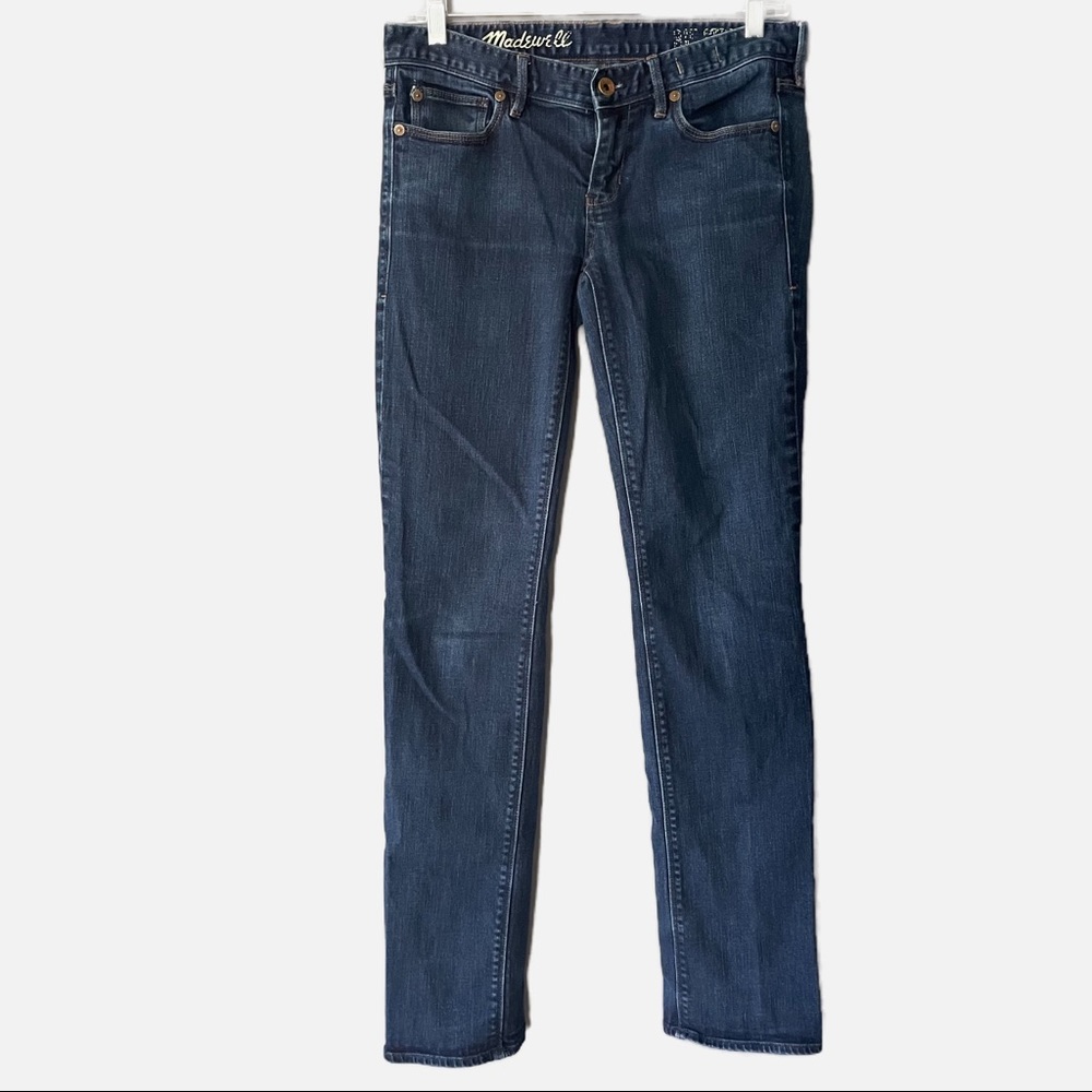 Madewell Rail Straight Jeans - Low rise
